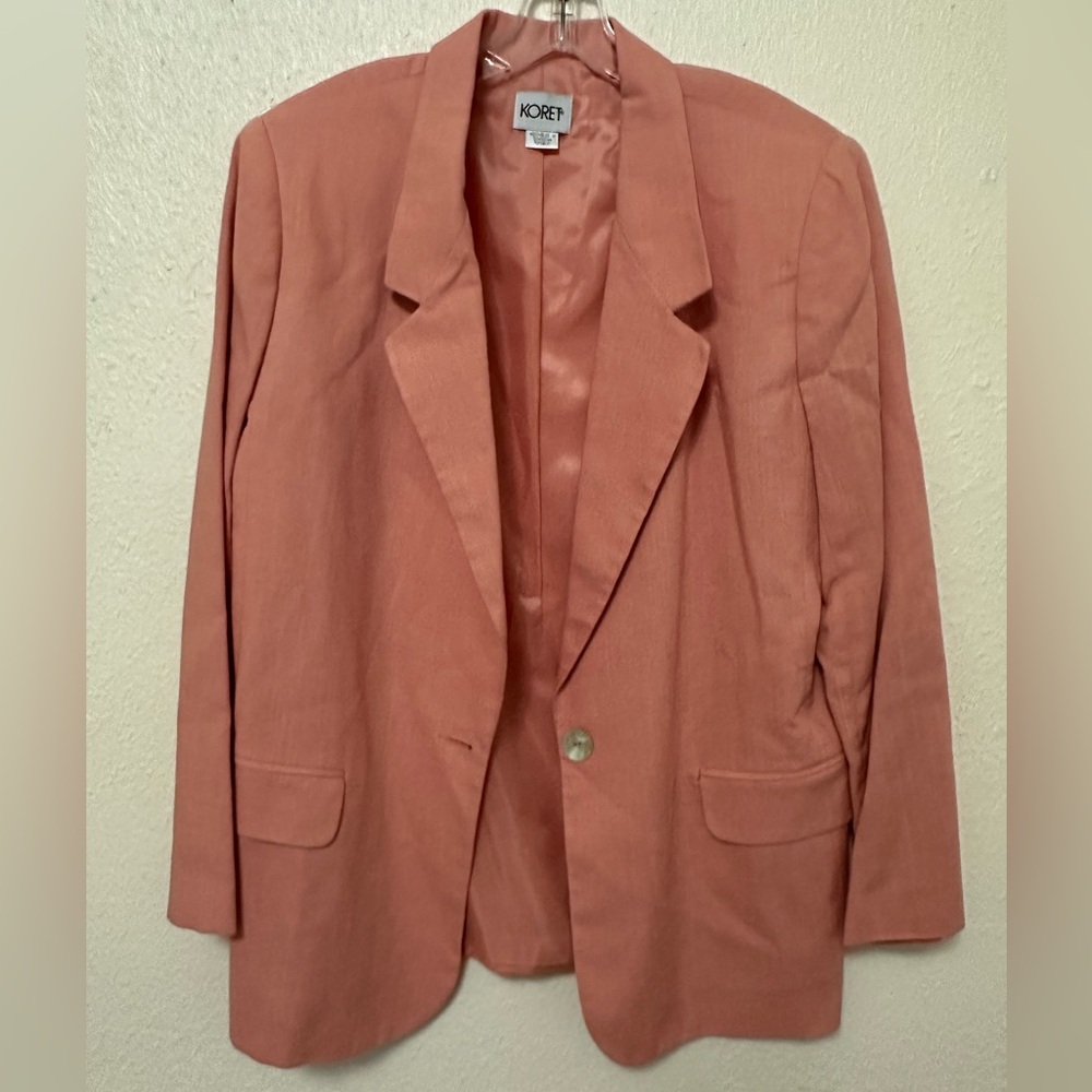 Koret Women's Coral Blazer and Pants pantsuit